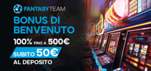 bonus benvenuto casino 100-500