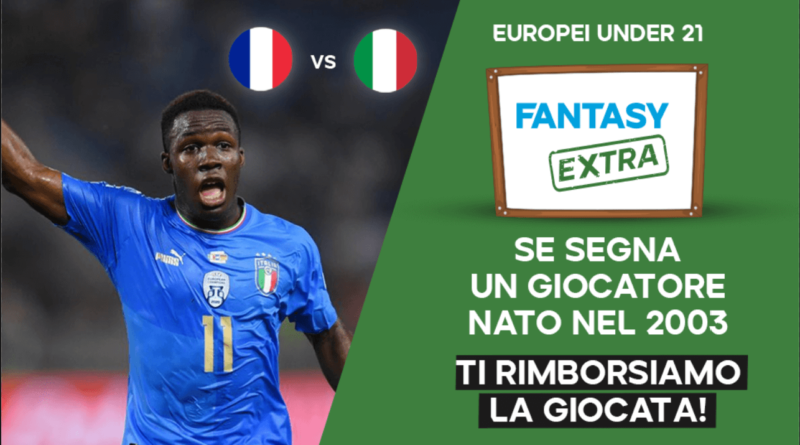 bonus scommesse francia U21 Italia