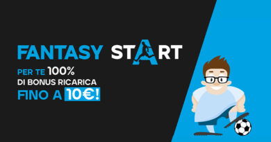 Bonus Scommesse Fantasy Start