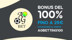 Bonus Benvenuto AGBETTING100