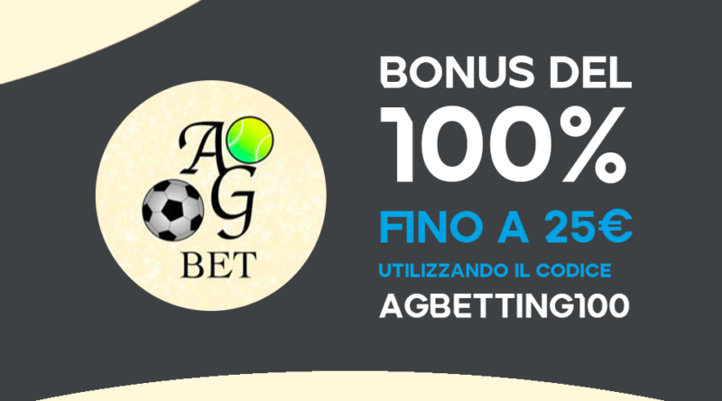 Bonus Benvenuto AGBETTING100