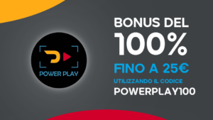 Bonus Benvenuto POWERPLAY100