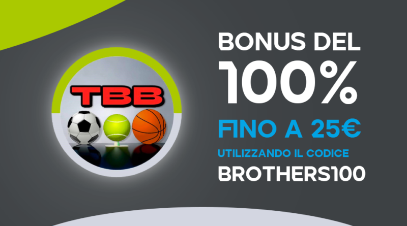 Bonus Benvenuto BROTHERS100