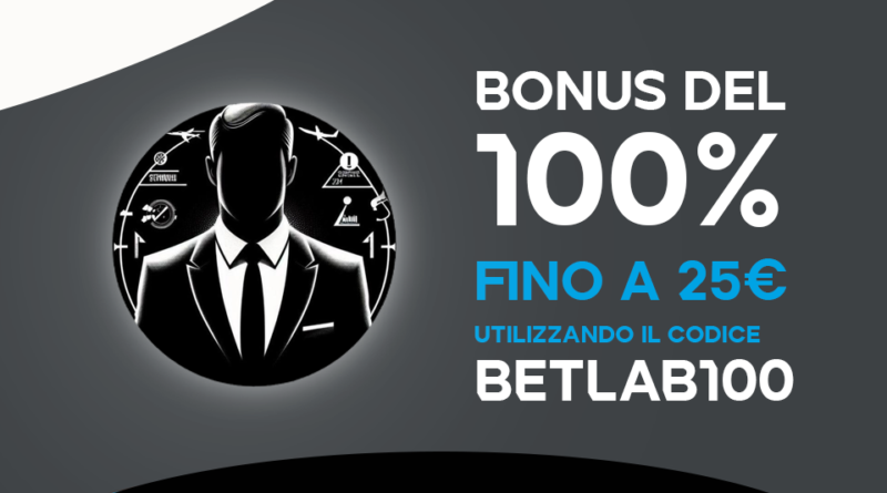 Bonus benvenuto sport betlab100