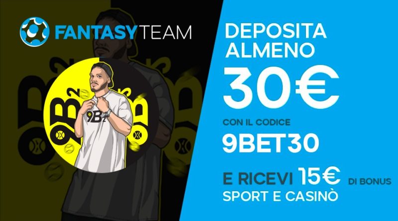 Bonus Ricarica 9BET30