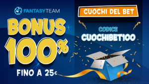 Bonus Benvenuto CUOCHIBET100